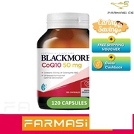 PROMO Blackmores CoQ10 50mg 120 capsules EXP:10/2025 [ Co q10 / Coenzyme Q10 Farmasi CS ]
