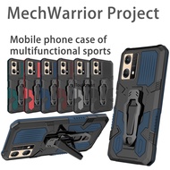 Casing For Oppo Reno7 Case Oppo Reno8 Case Oppo A11K Case Oppo F9 Case Oppo A53 A33 A32 Case Oppo A73 Case Oppo A93 Case Oppo F17 Pro Case Oppo Reno 4F Reno4 Lite Case Cool shockproof Mecha Warrior Back Clip Stand Phone Cover Cassing Cases Case JZS