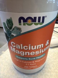 NOW Calcium & Magnesium 鈣鎂250粒