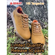 Safety Shoes OSCAR 168 Tangerine (Brown Cow Leather/Crazy Horse)
