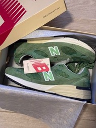(限時優惠) 全新正版NB 993 US Teddy Santis 2024 MiUSA 牛油果綠 男裝uk10.5 us11