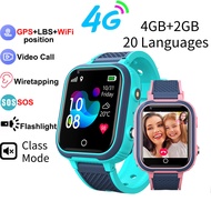 LT21 4G Kids Smart Watch GPS WIFI Video Call SOS IP67 Waterproof Child Smartwatch for Boy Girl Camera Monitor Tracker Location Phone Watch