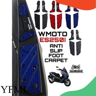 FOOT CARPET WMOTO ES250I ES 250I ES 250 I ANTI SLIP FASHION FOOT CARPET KARPET ACCESSORIES ACCESSORY