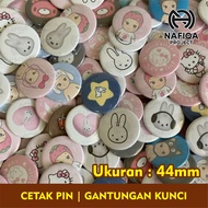 CUSTOM PIN SIZE 44 mm CUSTOM PIN/ PIN/ Design PIN/ ANIME PIN/ SCHOOL PIN/ SOUVENIR/ 44mm PIN/