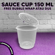 Thinwall Plastic Cup 150ml Plastic Chili Sauce Container Retail