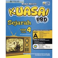 BUKU LATIHAN : MODUL AKTIVITI KUASAI PBD SEJARAH BUKU A & BUKU B TAHUN 4 KSSR