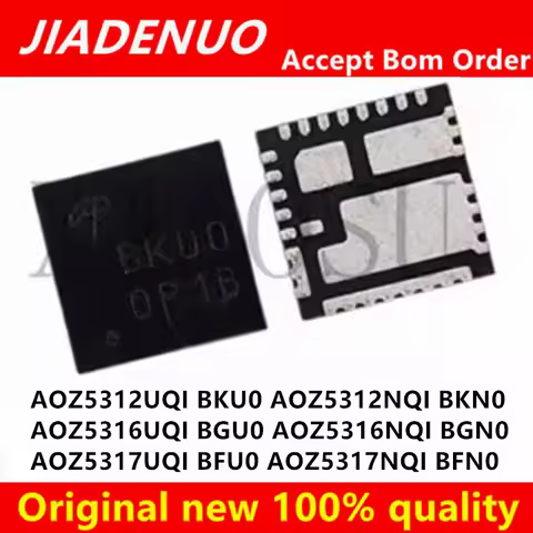 (1pcs)100% New AOZ5312UQI BKU0 AOZ5312NQI BKN0 AOZ5316UQI BGU0 AOZ5316NQI BGN0 AOZ5317UQI BFU0 AOZ53