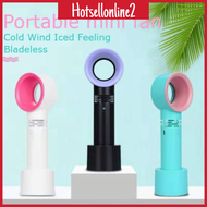 HOT_Mini fan bladeless fan USB Charging Rechorgeable fan mini aircond