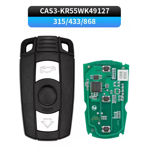 KR55WK49127 3B Remote Smart Key Fob 315MHz with ID46 Chip PCF7945 For BMW CAS3 1 3 5 6 7 Series E90