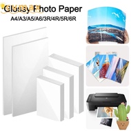 CYMX Inkjet Printing Photo Paper, High Gloss 100/20sheets Glossy Photo Paper, Quick Dry A4 3R 4R 5R 
