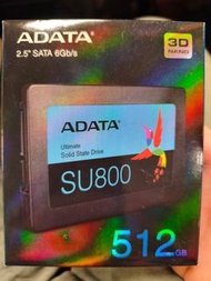 全新未開封 ADATA SU800 固態硬碟 512GB