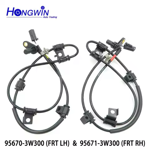 Front RH&LH New ABS Wheel Speed Sensor For Kia Sportage L4 V6 2.4L 3.0L 2.0L 11-16 95670-3W300 95671
