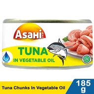 Tuna Asahi 185gr chunk in oil / chunk in brine 185 gram