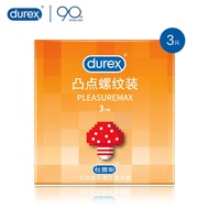 Durex Condom Bump Threaded 3 Particles Ultra-Thin Ultra-Thin Condom Adult Couple Products100419H HH