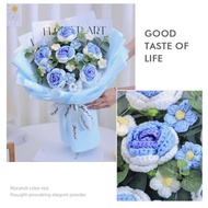 【Next-day delivery】Handmade woven bouquet Mother's Day gift Holiday gift