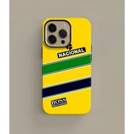 Formula 1 Ayrton Senna Helmet Phone case