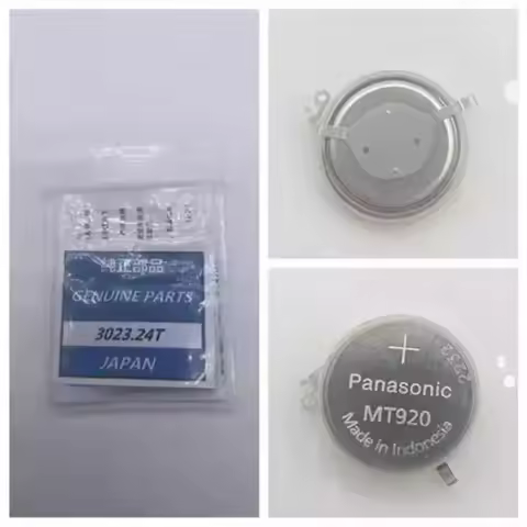 Watch-Specific Rechargeable Battery: MT920, 3023-24T, 5M62, 5M63, 5M42