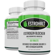 Estrohalt- Estrogen-Blocker for Men & Women DIM Supplement Vitamins (Diindolylmethane) & Indole 3 Ca