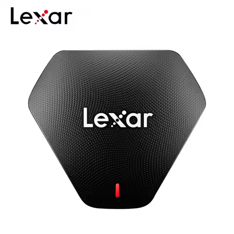 Lexar 2-in-1 Multi-Function Card Reader for SD/TF Cards, 3-in-1 SD/TF/CF Card Reader (Model RW500U)