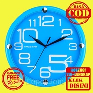 HIJAU UNIQUE WALL CLOCK PLAIN BLUE GREEN 25,5 CM Time Star PT 2100
