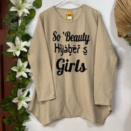 Beige Asymmetrical Blouse
