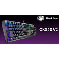 Cooler Master CK550 V2 Full RGB Mechanical Gaming Keyboard And Wrist Rest