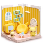 [Super Cute Marketing] Pokepeace House Pokémon Doll Living Room (Pikachu+Pichu) PC21321