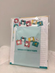 ✈️New ⭐️ Snoopy 75 years 信封 + 信紙