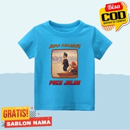 Latest Aura Farming Pacu Jalan Boys and Girls T-Shirts - Free Name Printing