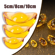 Yuan Bao Yuan Bao Decorative/ Yellow Crystal Yuan Bao Chinese style decorations