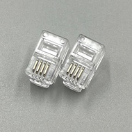 RJ9 4P4C copper pin connector
