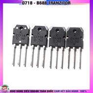 5 pcs D718 transistor and B688 transistor So B 688 D 718 disassembled old machine with exposed back 