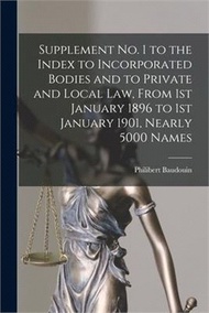 21824.Supplement No. 1 to the Index to Incorporated Bodies and to Private and Local Law, From 1st January 1896 to 1st January 1901, Nearly 5000 Names [micro