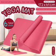 HTD Sport Matras Yoga / Mat Yoga Anti Slip / Yoga Gym Matrass Fitness / Karpet Matras FREE BAG