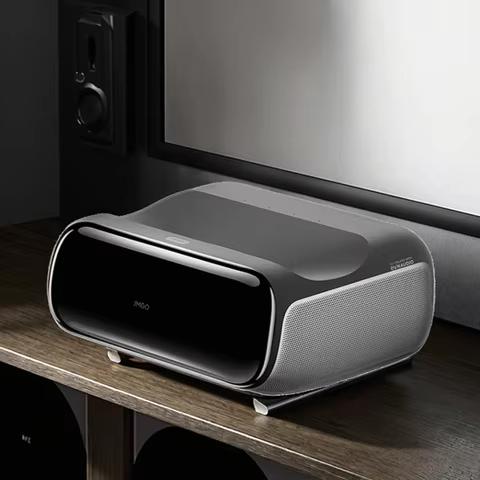 New JMGO O2 Ultra 4K 0.18:1 Triple Laser: 2800 CVIA, Smart Auto-Adjust & 240Hz Gaming Intelligent Sc