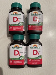 Jamieson 維他命D3 1000 IU 100粒