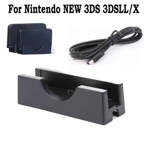 Universal Charging Stand Cradle Docks For Nintendo NEW 3DS 3DSLL/XL Game Console USB Cable Charging 