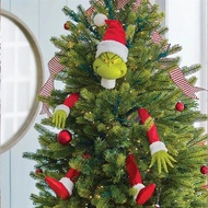 Grinch Christmas Leg Christmas Green EIF Doll Monster Grinch