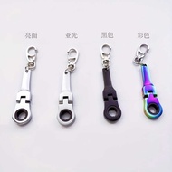 Portable Keychain Ratchet Wrench 10MM Movable Ratchet Wrench Tool