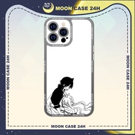 MOON CASE 24H Zeef Hug Mavis Manga iphone CASE ip 8/x/xs/xs max/11/12/13/14pro/plus/promax