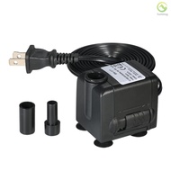 ☀[HOM]450L/H 6W Submersible Water Pump for Aquarium Tabletop Fountains Pond Water Gardens and Hydroponic Systems with 2 Nozzles AC110V