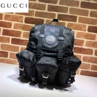 LV_ Bags Gucci_ Bag School the Grid Series Backpack 626160 Embossing Backpacks Oph HUU3