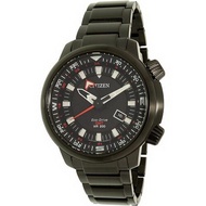 Karnvera Shop นาฬิกาข้อมือผู้ชาย Citizen Eco-Drive Men Watch Power Reserve GMT 200M BJ7085-50E