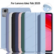Slim Tri-Fold Stand Case Lenovo Tab Idea 11 2025 Pro 12.7 P12 11 Xiaoxin Pad Pro 12.7 Tab M11 K11 B1