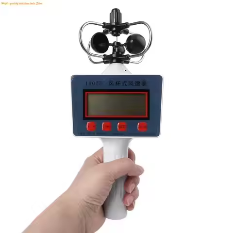 203F Anemometer Gauge Cup Digital Professional Small Average Wind