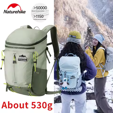 Naturehike Helium Series 20L Backpack About 500g 3D Air Fit Back Loop Breathable Adjustable S-shaped