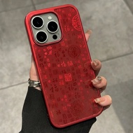 Sup&LV | Red Unique Protective iPhone Case with Magnetic Stand