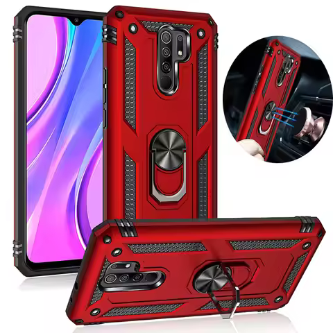 Shockproof Armor For Xiaomi Redmi 9 9T 9A 9AT 9i 9C NFC 9Power Case Phone Case for Note 9 Pro Max 9s