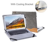 Stand Case for ASUS VivoBook 15 F512 A512FL X512 15.6 inch Laptop Cover Notebook Protective Sleeve Bag with Cooling Bracket