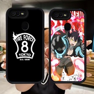 Q29 Fire TokyoForce soft Casing for OPPO A5 A1K A12E A12 A5S A7 F9 Pro A12s A11K F5 A3S F7